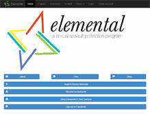 Tablet Screenshot of elementalprotection.org